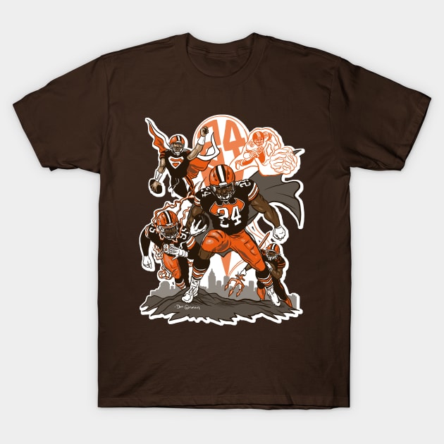 Cleveland browns superman t shirt hotsell